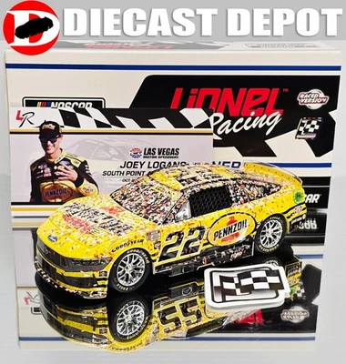 JOEY LOGANO 2024 LAS VEGAS WIN RACED VERSION PENNZOIL 1/24 ARC DIECAST - Image 1 of 4