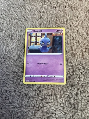 Shuppet 062/198 Swsh06: Sword & Shield - Chilling Reign Regular - Image 1 of 2