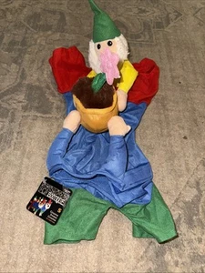 "Nuevo Disfraz de Halloween Botique Mascota Gnomo Talla Pequeña Completo 13-15"" Longitud" - Imagen 1 de 5