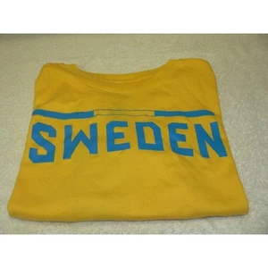 Gen2 Kids National Soccer Apparel Sweden Yellow/Blue Size 8 - Picture 1 of 4