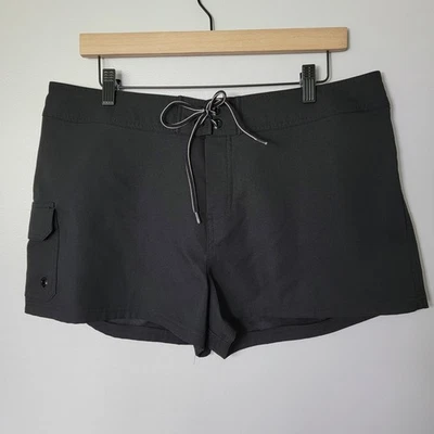Pantalones cortos de natación Jag Beach Board para mujer talla XL negros surf océano lago deportes acuáticos piscina Foto 1 de 4