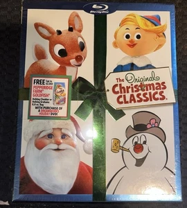 Original Christmas Classics Rudolph, Santa Claus, and Frosty Blu-ray -NEW SEALED - Bild 1 von 3