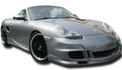 KBD Body Kit GT 3 Look Urethane Front Lip Fits Porsche 996 99-01 & Boxster 97-04 - Image 1 of 4