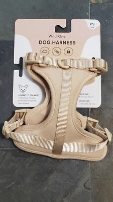 Wild One Dog Harness Extra Small Beige Tan - Image 1 of 3