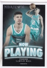 2020/21 NBA Hoops Card Sandwiches No. SS-31 LaMelo Ball Now Playing Rookie