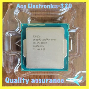 Intel i7-4770K Core SR147 3.50GHz 8MB Quad-Core LGA1150 Desktop CPU Processor - Picture 1 of 4