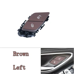 Interruptor de bloqueo de puerta delantera izquierda marrón original para Mercedes-Benz W290 AMG GT 2020-2024 - Imagen 1 de 1