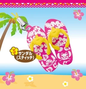 Zapatillas con correa para teléfono celular Re-ment Disney Stitch Enjoy Hawaii - No.5 - Imagen 1 de 5