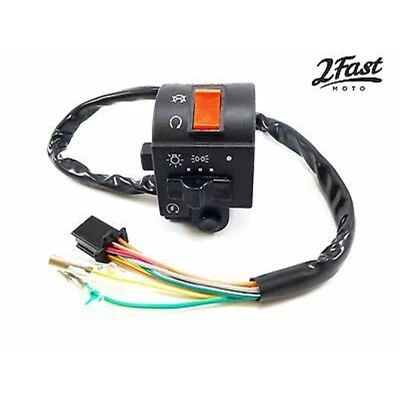 Right 7/8" Handlebar Multi Function Switch For Suzuki GS125/GN250 37200-05340 - Image 1 of 4