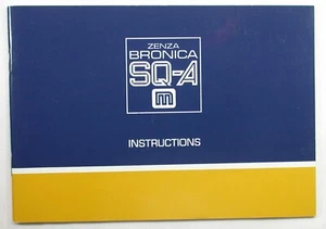 Bronica SQ-A m Instruction Manual - Picture 1 of 3