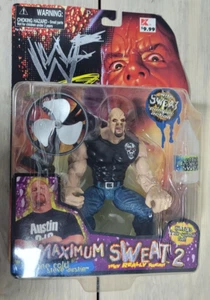 WWF WWE Jakks Stone Cold Steve Austin Maximum Sweat Serie 2 Figur Mattel Elite - Bild 1 von 2