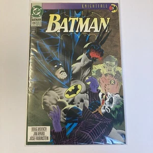 Batman #496 Joker Cover 1993 DC Comics Knightfall Part 9 - Picture 1 of 9