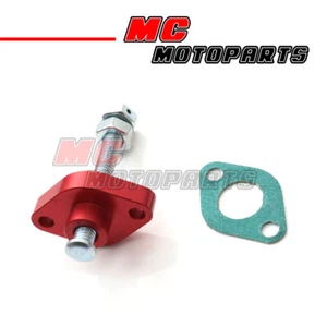 Red CNC Manual Timing Chain Tensioner For Honda CRF450X 15 16 17 18 19 20 - Picture 1 of 3