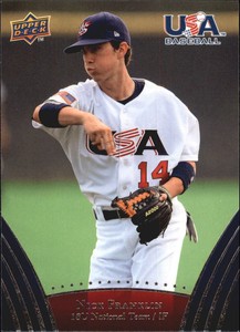 2008-09 USA Baseball #30 Nick Franklin 