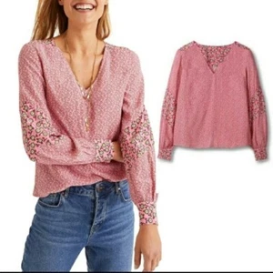 Boden Eva Ditsy Floral print blouse size 6 shirt top - Picture 1 of 6