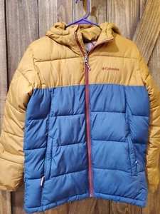 Boys Youth Columbia Omni-Heat Insulated Puffer Style Jacket. Size L 14-16 - Picture 1 of 16