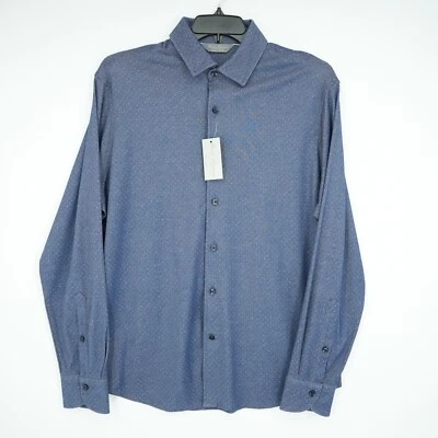 Daniel Cremieux Men's Long-Sleeve Shirt L Blue White NWT $95 - Image 1 of 4