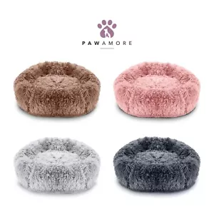 Pawamore Medium Dog Bed Stress Anxiety Relief Calming Comfort Round Noodle Soft - Picture 1 of 41