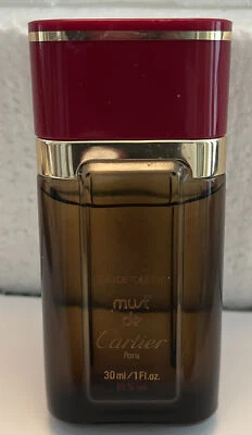 Vintage Must de Cartier Eau de Toilette Splash 30 ml 1 oz Bottle Parfums New - Image 1 of 4