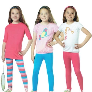Mädchen Leggings T-Shirt Leggins Hose Kinder Baby Stretch viele Modelle - Bild 1 von 16