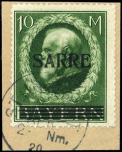 Saar Nr. 31 Briefst. (1730015673) - Bild 1 von 1