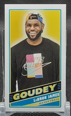 Lebron James 2020 Goodwin Champions Goudey Mini Lakers Foto 1 de 2