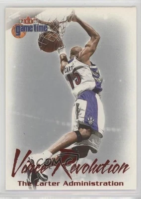 2000-01 Fleer Game Time Vince And The Revolution Vince Carter #8VR HOF - Image 1 of 2