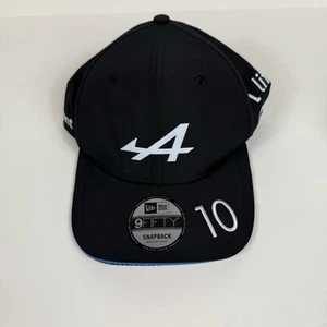 Gorra New Era Alpine Racing F1 Pierre Gasly Negra M/L 9FIFTY Snapback - Imagen 1 de 5