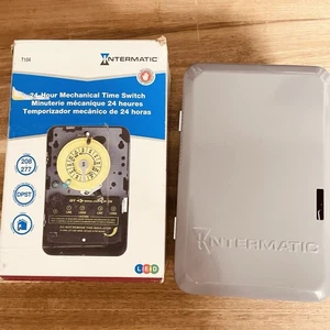 Interruptor Temporizador Electromecánico Intermatic T104, 40A 208-277 VAC 60hz - Imagen 1 de 4