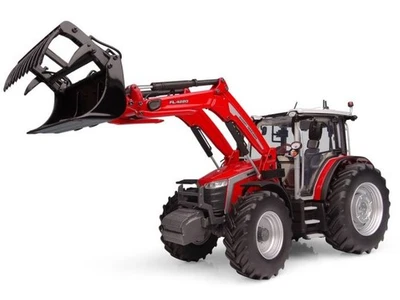 UNIVERSAL HOBBIES - Tracteur avec chargeur de 2025 - MASSEY FERGUSON 5M.145 -... - Photo 1/4