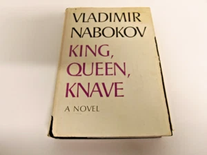 Vladimir Nabokov -King, Queen, Knave 1st Print 1968 Hardcover Book w Dust Jacket - Imagen 1 de 5