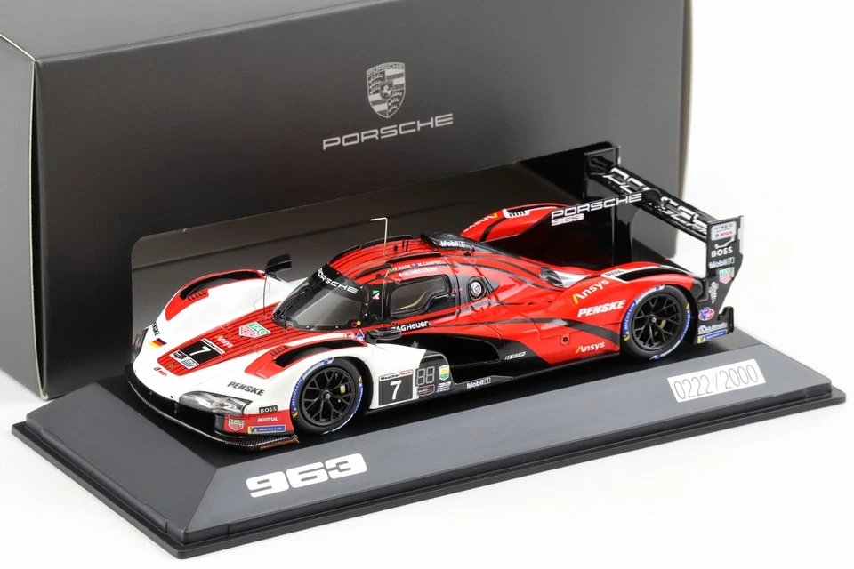 1:43 Spark Porsche 963 #7 - 24h Daytona 2023 Campbell/ Christensen/ Nasr WAP DEA - Immagine 1 di 3