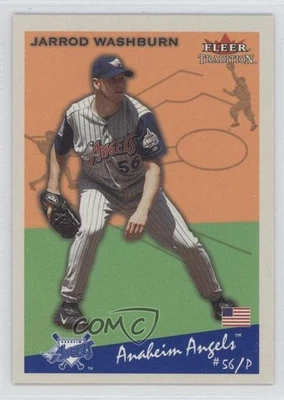 2002 Fleer Tradition Glossy /200 Jarrod Washburn #327 - Image 1 of 2