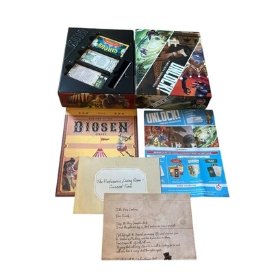 Unlock! Timeless Adventures Escape Room Card Game by Space Cowboys Complete - Image 1 of 4