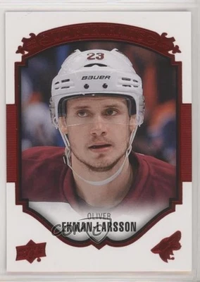 2015-16 Upper Deck UD Portraits Red Foil Oliver Ekman-Larsson #P-2 - Image 1 of 2