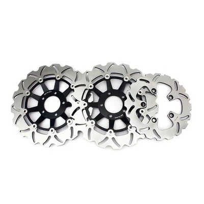 Front Rear Brake Rotors Discs For Suzuki GSF 1200 S BANDIT 96-05 RF 900 RR 94-99 Foto 1 de 4