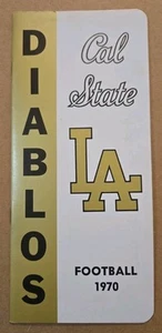 1970 CAL STATE LOS ANGELES CALIFORNIA DIABLOS COLLEGE Football Media Guide - Picture 1 of 2