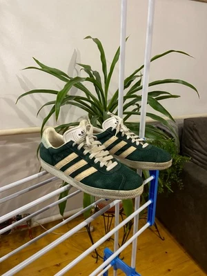 Zapatillas Adidas Gazelle 1996 Años 90 Gamuza Vintage Raras Color Verde Talla 42 (8.5) Foto 1 de 4