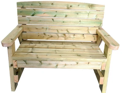 MG TIMBER PRODUCTS Heavy duty Wooden Garden Bench