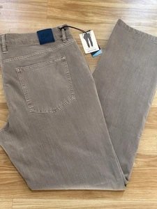 NWT Mugsy CoolMax Jeans Men’s 40 x 34 Tan Straight Flex Denim Style: FLX9CBR - Picture 1 of 2