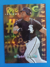 1997 SKYBOX CIRCA ALBERT BELLE #1 RAVE REVIEWS INSERT CHICAGO WHITE SOX
