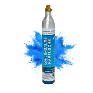CO2 Reserve-Zylinder 425 g 60L Kohlensäure Füllung Sprudel-Wasser Soda Kartusche - Bild 1 von 5