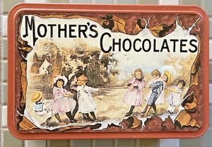 Vintage Mother's Chocolates Tin 7.5x3x5" - Picture 1 of 9