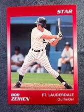 1989 Star Baseball Card #81 Bob Zeihen- Minor Leauge-Near Mint
