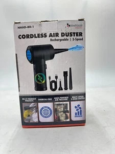 Plumero de aire inalámbrico recargable NEWHOUSE NHAD-BR-1 - 3 velocidades - multiuso - Imagen 1 de 3