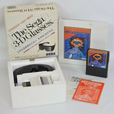 The Sega 3-D Glasses ZAXXON 3D Special Set Sega Mark III Master System 1647 m3 - Image 1 of 4