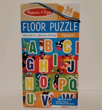 melissa and doug alphabet floor puzzle
