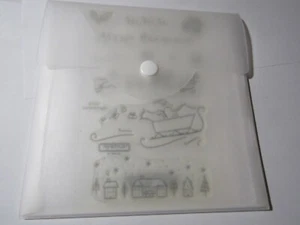 Close To My Heart My Acrylixs Acrylic Santas Flight C1331 Free Shipping - Picture 1 of 2