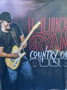 Luke Bryan Country On Tour Merch Überwurfdecke superweich 49""x59"" CMT Musik 2023 - Bild 1 von 5