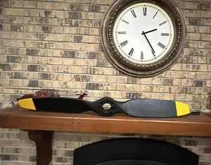 Holz Flugzeug Propeller 49"" - 8 LOCH - Wandkunst Holz prop.rustikal - lackierbar - Bild 1 von 5